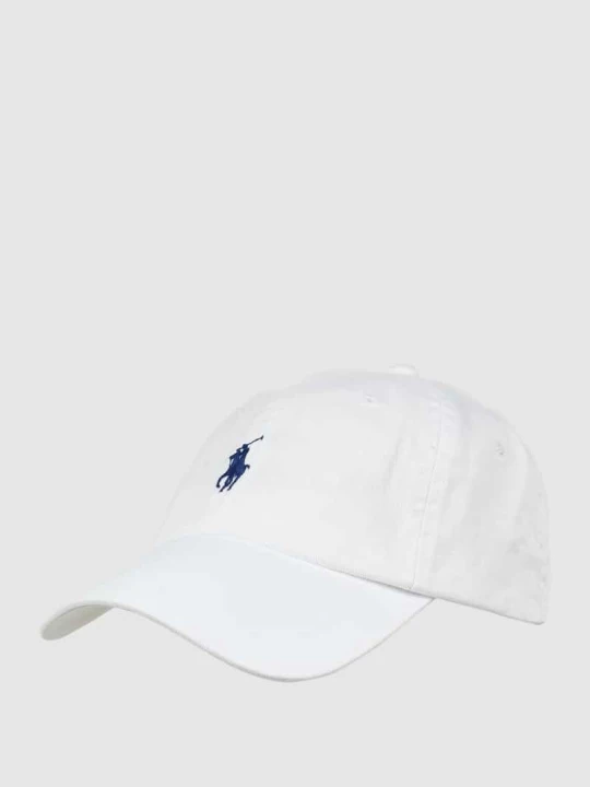 Zdjęcie produktu Czapka z wyhaftowanym logo Polo Ralph Lauren Biały