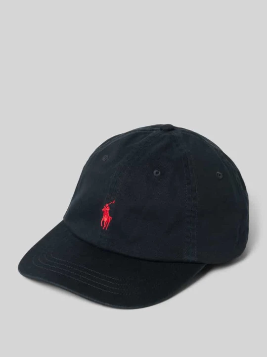 Zdjęcie produktu Czapka z wyhaftowanym logo Polo Ralph Lauren Czarny