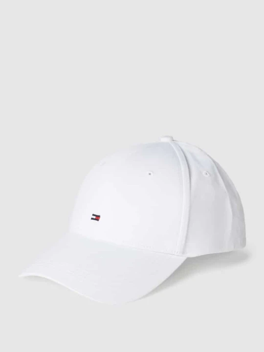Zdjęcie produktu Czapka z wyhaftowanym logo Tommy Hilfiger Biały