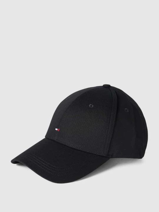 Zdjęcie produktu Czapka z wyhaftowanym logo Tommy Hilfiger Czarny