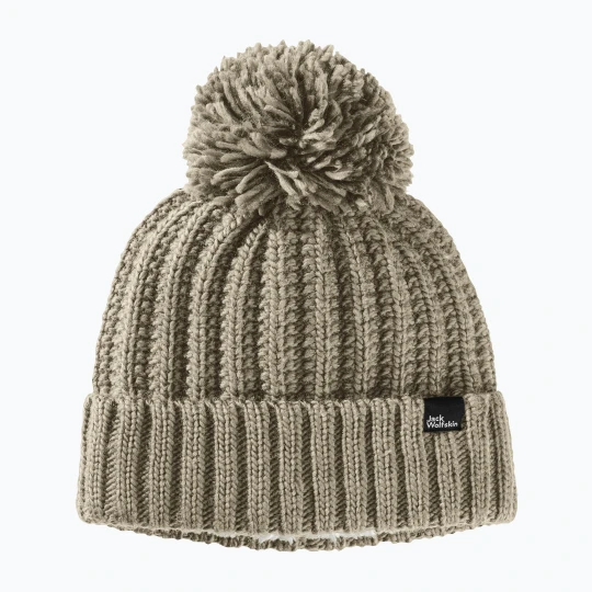 Zdjęcie produktu Czapka zimowa damska Jack Wolfskin Highloft Knit anis Beżowy