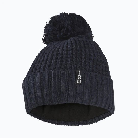 Zdjęcie produktu Czapka zimowa damska Jack Wolfskin Medley Knit Beanie dark navy Granatowy