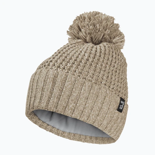 Zdjęcie produktu Czapka zimowa damska Jack Wolfskin Medley Knit Beanie hazel wood Brązowy