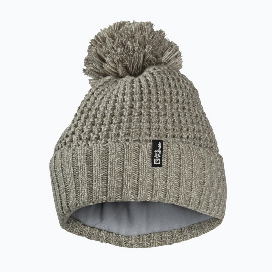 Zdjęcie produktu Czapka zimowa damska Jack Wolfskin Medley Knit Beanie linen Beżowy