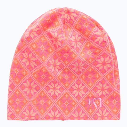 Zdjęcie produktu Czapka zimowa damska KARI TRAA Rose Beanie bubblegum Różowy