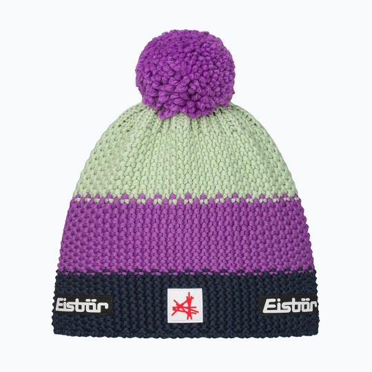 Zdjęcie produktu Czapka zimowa dziecięca Eisbar Stan Pompon SA purple Eisbär Fioletowy