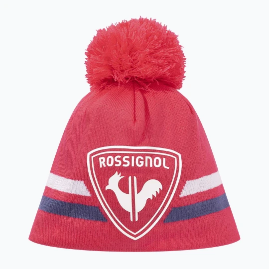 Zdjęcie produktu Czapka zimowa dziecięca Rossignol Jr Rooster tea rose Różowy