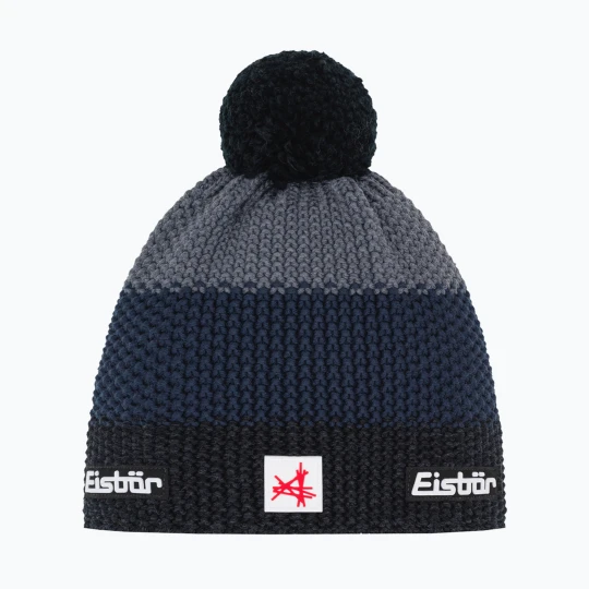 Zdjęcie produktu Czapka zimowa Eisbar Star Pompon SA black / cobalt / anthracite Eisbär