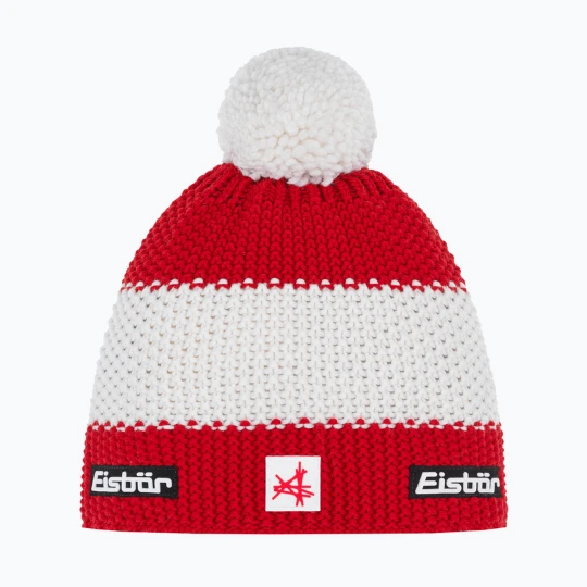 Zdjęcie produktu Czapka zimowa Eisbar Star Pompon SA ketchup / white / ketchup Eisbär