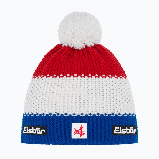Zdjęcie produktu Czapka zimowa Eisbar Star Pompon SA lapis / white / ketchup Eisbär
