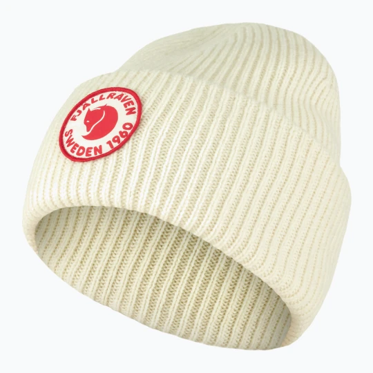 Zdjęcie produktu Czapka zimowa Fjällräven 1960 Logo Hat chalk white Beżowy
