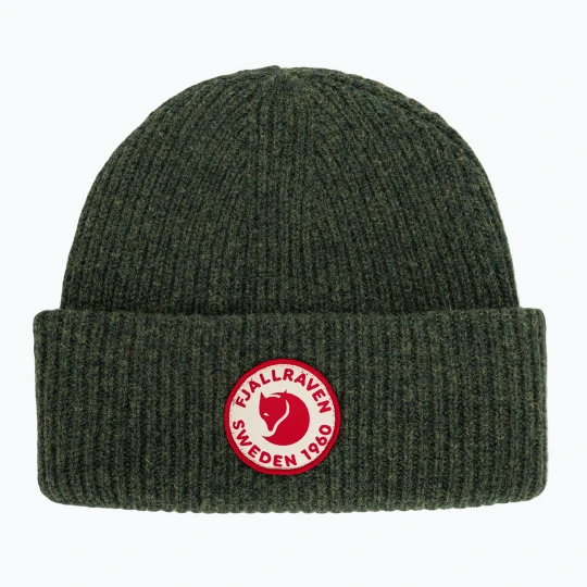 Zdjęcie produktu Czapka zimowa Fjällräven 1960 Logo Hat deep forest Zielony