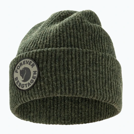 Zdjęcie produktu Czapka zimowa Fjällräven Bergtagen Forever Wool deep forest Zielony