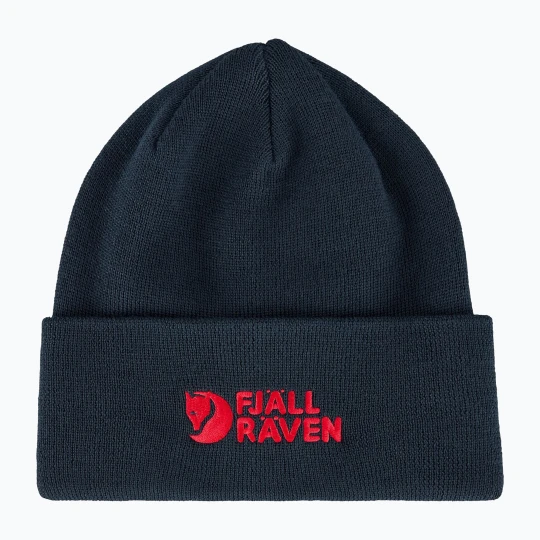 Zdjęcie produktu Czapka zimowa Fjällräven Vardag Beanie dark navy Granatowy
