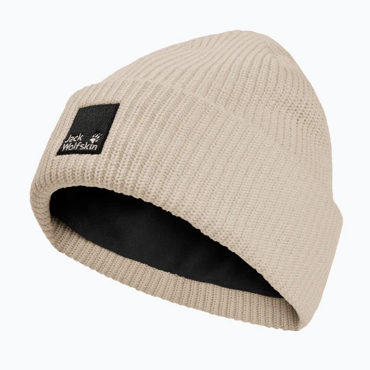Zdjęcie produktu Czapka zimowa Jack Wolfskin Pergamon Beanie oyster Beżowy