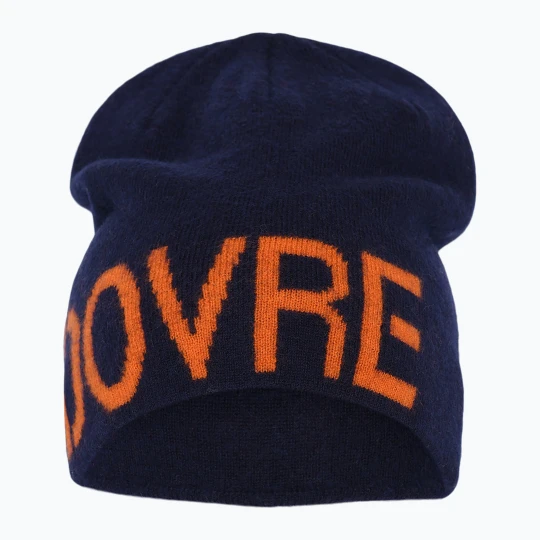 Zdjęcie produktu Czapka zimowa męska Dovre Wool Logo Beanie orange Granatowy
