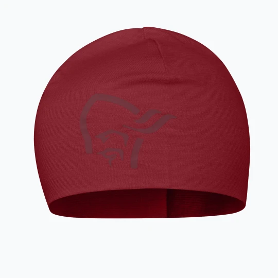 Zdjęcie produktu Czapka zimowa NORRONA PureUll 180 Beanie port Norrøna Czerwony