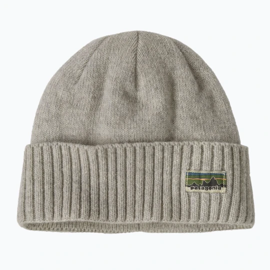 Zdjęcie produktu Czapka zimowa Patagonia Brodeo Beanie og legacy label / crisp grey