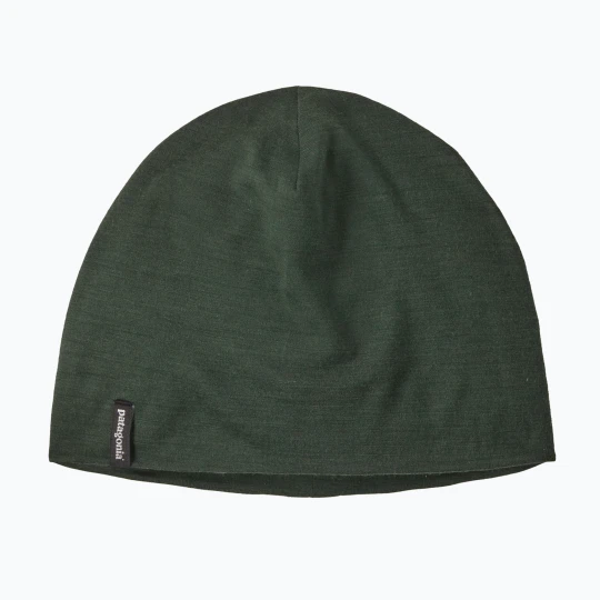 Zdjęcie produktu Czapka zimowa Patagonia Overlook Merino Wool Liner Beanie treeline green
