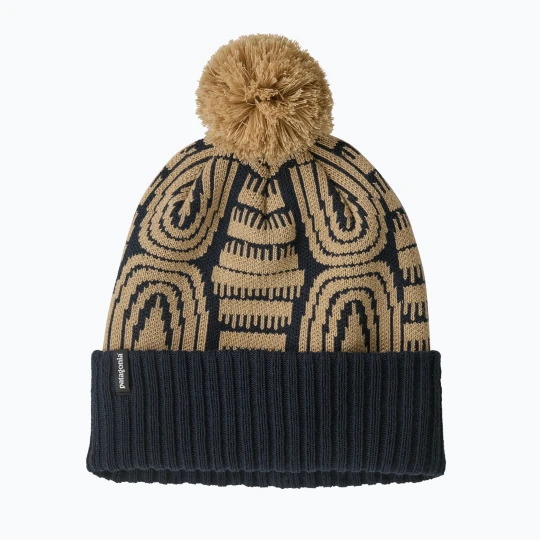 Zdjęcie produktu Czapka zimowa Patagonia Powder Town flow: sunken blue Beżowy
