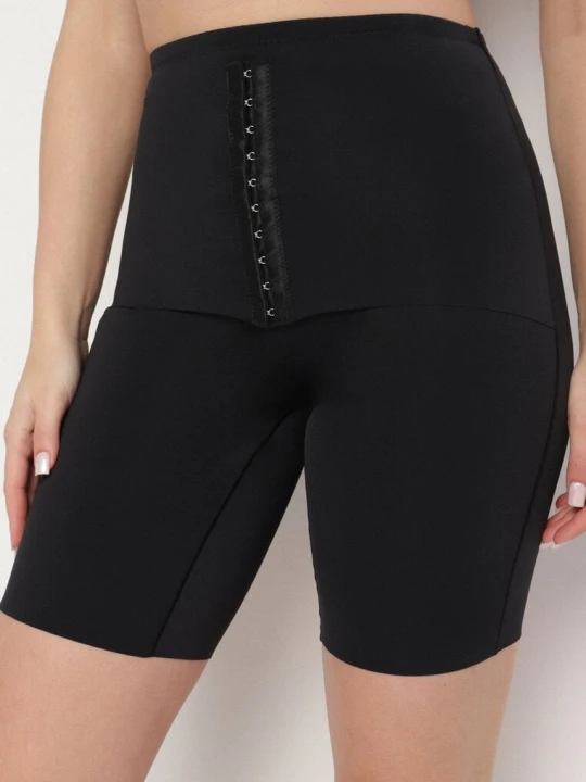 Zdjęcie produktu Czarna Bielizna modelująca Majtki Szorty z Wysokim Stanem Lirazelle Aosi Rose