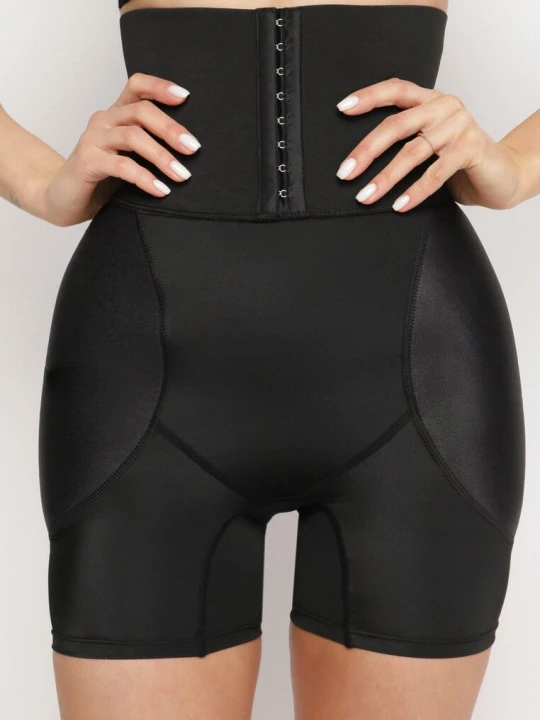 Zdjęcie produktu Czarna Bielizna Modelująca z Gorsetem Natinell New Fashion
