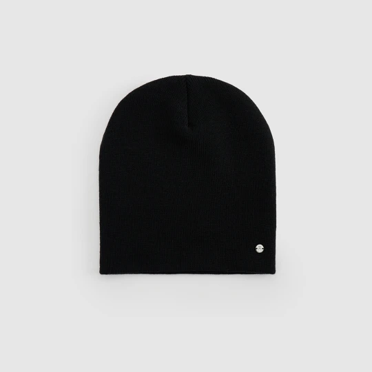 Zdjęcie produktu Czarna czapka beanie House