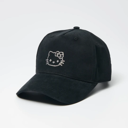 Zdjęcie produktu Czarna czapka z daszkiem Hello Kitty House