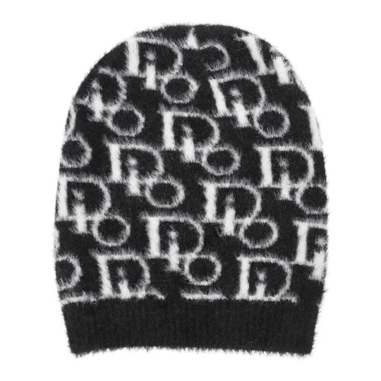 Zdjęcie produktu Czarna Elegancka Czapka Alpaka Damska Armodo