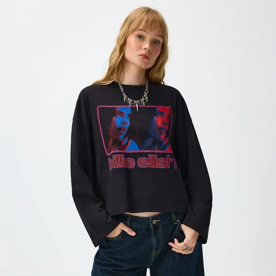 Zdjęcie produktu Koszulka Billie Eilish czarna House