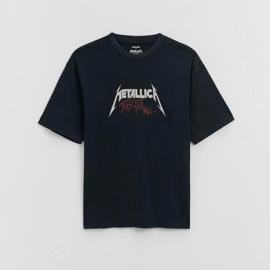 Zdjęcie produktu Koszulka Metallica czarna House