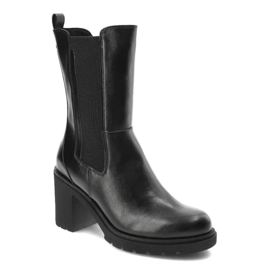 Zdjęcie produktu Czarna Kozaki Marco Tozzi Ocieplane Buty Damskie