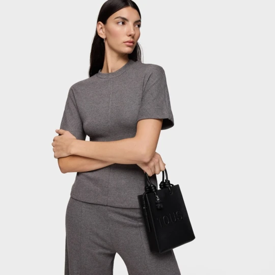 Zdjęcie produktu Czarna Mini Torebka Tous La Rue New Pop - Tous