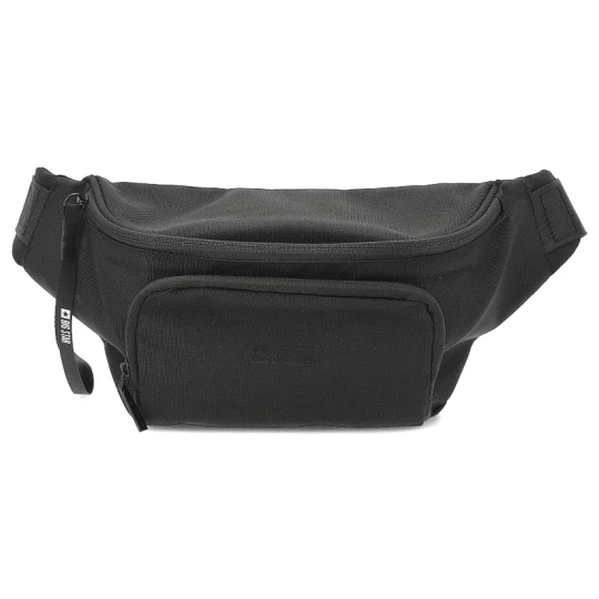 Zdjęcie produktu Torba unisex saszetka Big Star, mała kompaktowa z regulowanym paskiem na zamek, czarna, RR574017