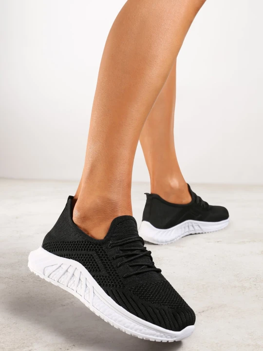 Zdjęcie produktu Czarne Buty Sportowe Bemostom