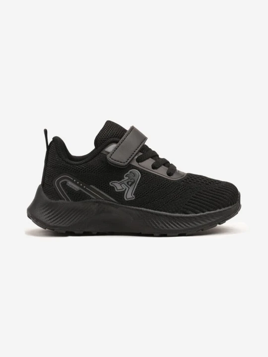 Zdjęcie produktu Czarne Buty Sportowe Sneakersy Ozdobione Naszywką Fonarea