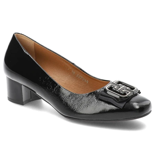 Zdjęcie produktu Czarne Czółenka Clasicco Damskie Eleganckie Obuwie