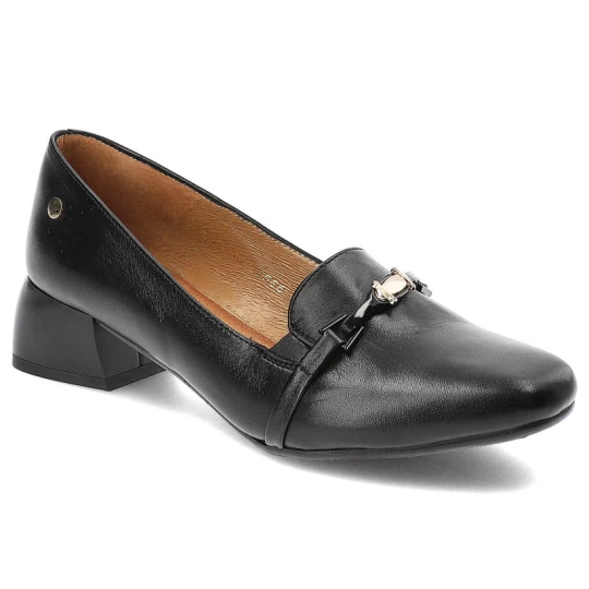 Zdjęcie produktu Czarne Czółenka Maciejka Damskie Eleganckie Obuwie