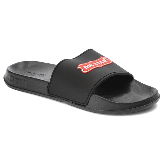Zdjęcie produktu Czarne Klapki Basenowe Big Star Unisex