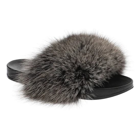Zdjęcie produktu Czarne Klapki Luka-Pelli Damskie Wygodne Buty