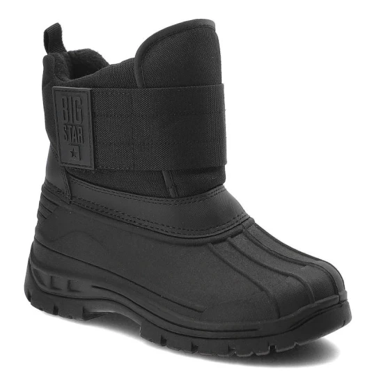 Zdjęcie produktu Czarne Kozaki Big Star Ocieplane Buty Dziecięce