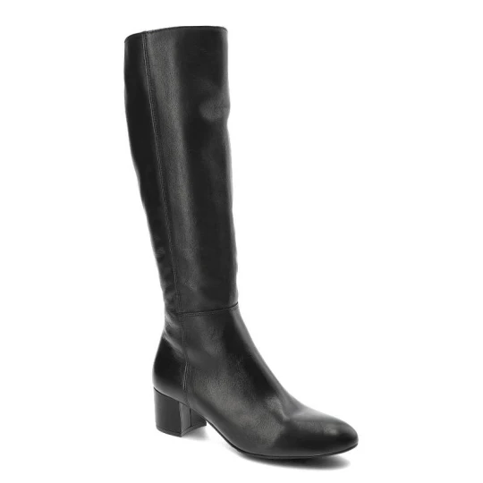 Zdjęcie produktu Czarne Kozaki Nessi Ocieplane Buty Damskie