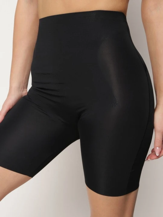 Zdjęcie produktu Czarne Majtki Modelujące High Waist z Push-Upem Furbia Greenice