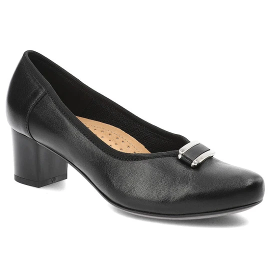 Zdjęcie produktu Czarne Półbuty Armodo Damskie Eleganckie Buty