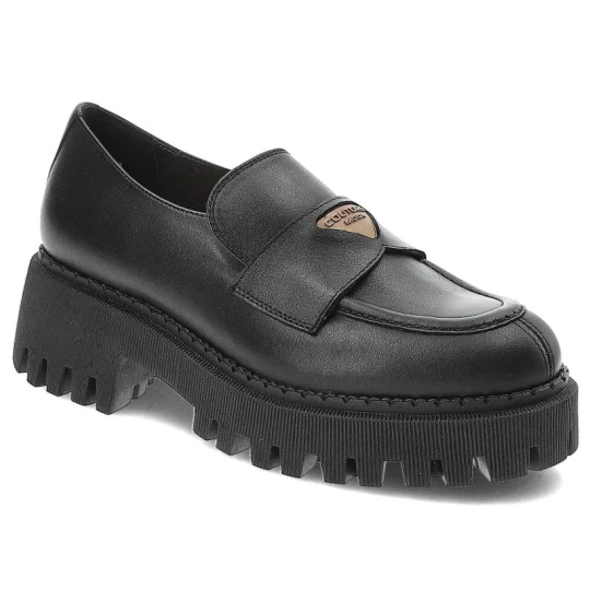 Zdjęcie produktu Czarne Półbuty Armodo Eleganckie Buty Damskie
