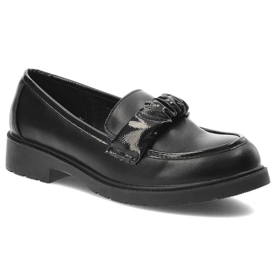 Zdjęcie produktu Czarne Półbuty S. Barski Eleganckie Buty