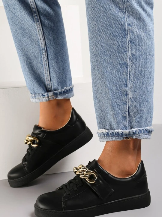 Zdjęcie produktu Czarne Sneakersy Amathista Vices