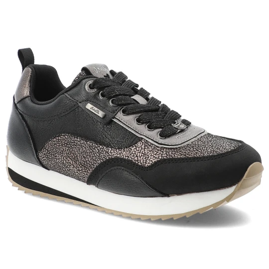 Zdjęcie produktu Czarne Sneakersy Anekke Modne Obuwie Damskie