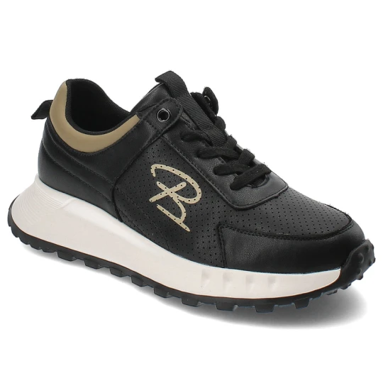 Zdjęcie produktu Czarne Sneakersy Artiker Stylowe Obuwie Damskie