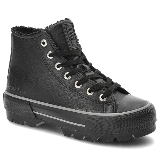 Zdjęcie produktu Czarne Sneakersy Big Star Modne Buty Damskie